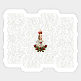 Our Lady of Fatima Sticker